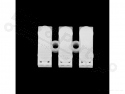 Kroonsteentje met quick connector 3-voudig